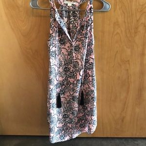 Summer dress with tassels